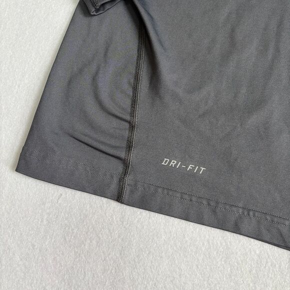 Nike Pro Combat Mock Neck Long Sleeve Mens L Training Shirt Dri Fit Activewear - Picture 5 of 9